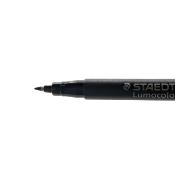 Crayon feutre permanent Lumocolor Noir (Spécial verres traités) 