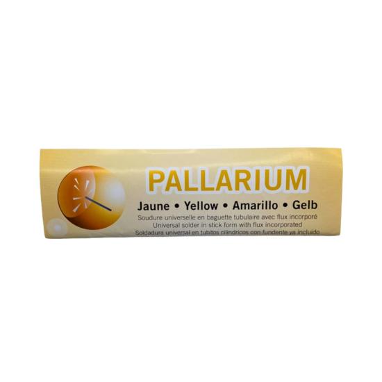 Soudure Pallarium dorée 