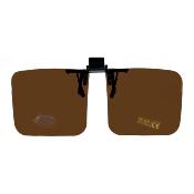 Face polarisée relevable grande Marron