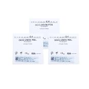 Lot de 3 Feuilles d'occlusion 0.40